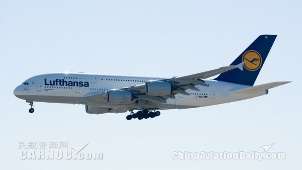 汉莎航空5架A380将从法兰克福移驻慕尼黑
